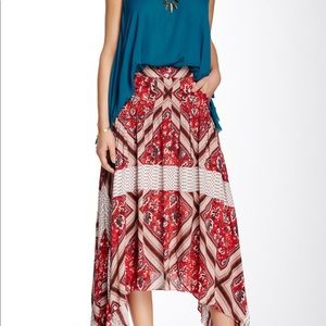 NWTs Boho Free People Skirt!